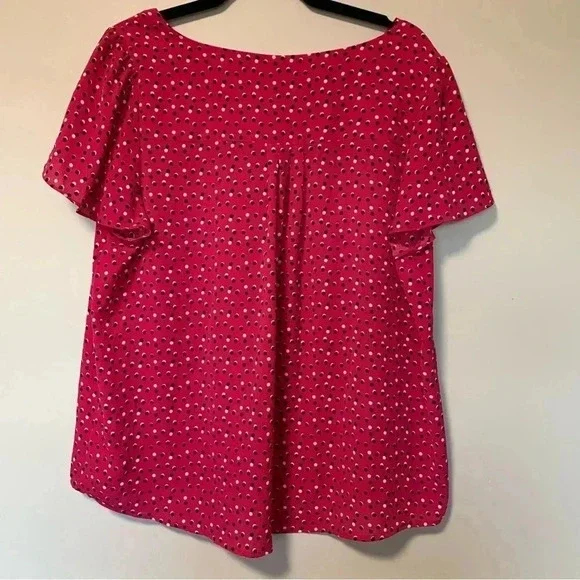 Elle pink  pattern blouse - Picture 4 of 4